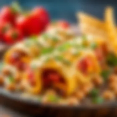Modern Twist on Traditional Tantuni A chef's creative take on tantuni with a modern twist