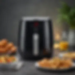 Tefal Easy Airfryer showcasing its sleek design