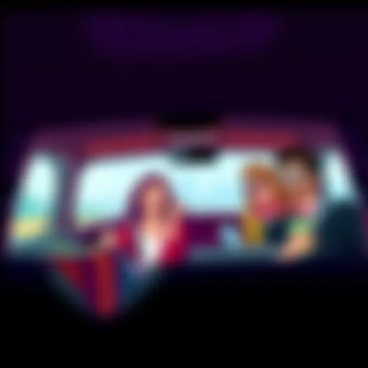 Group of travelers enjoying a comfortable ride to the airport