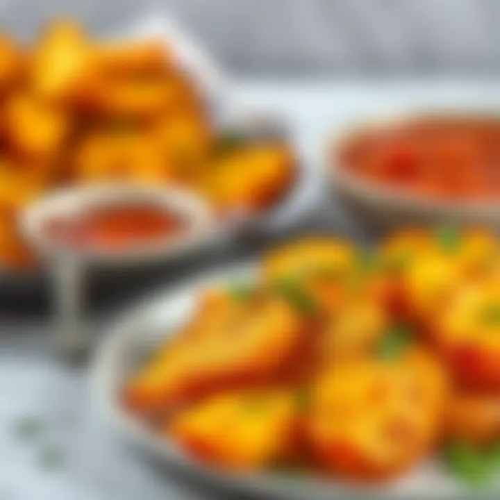 Crispy Golden Potatoes Golden-brown crispy potatoes freshly cooked