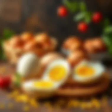 Types of protein found in eggs